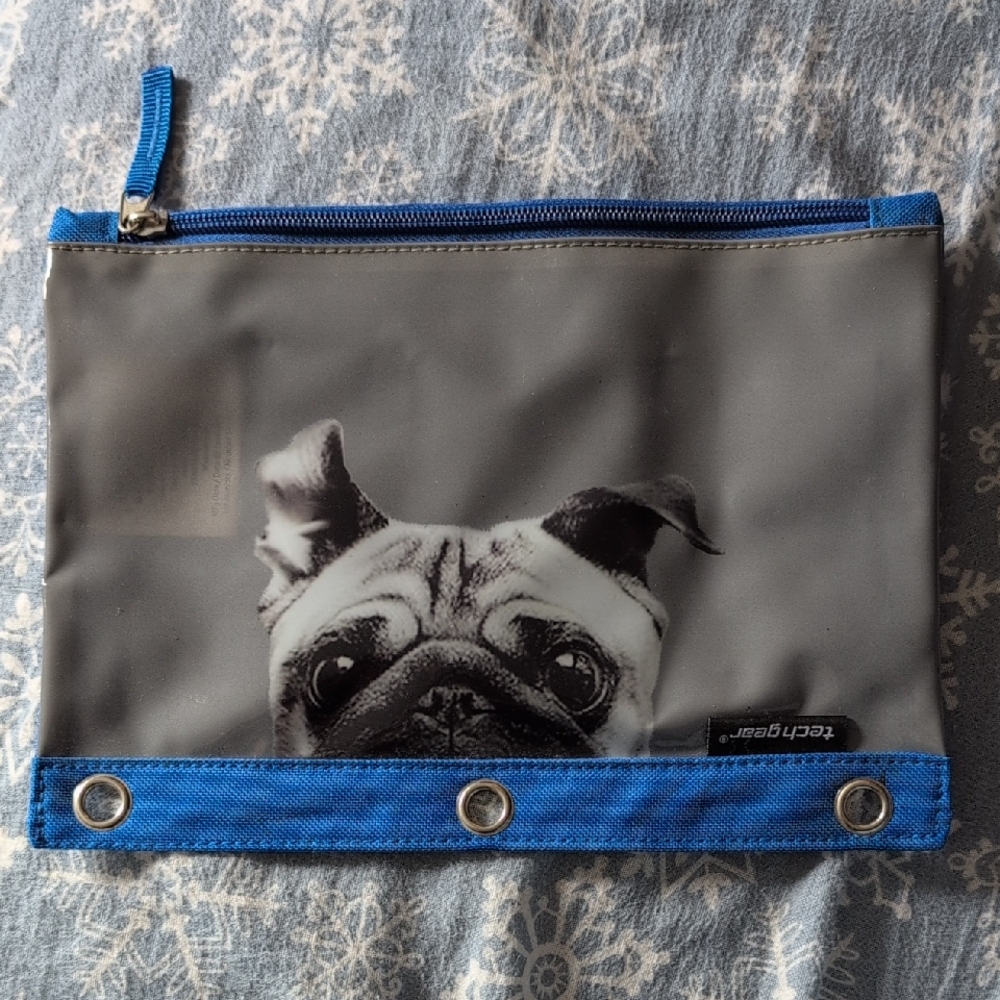 Tech Gear Pug Pencil Pouch (FREE w/ Purchase!)